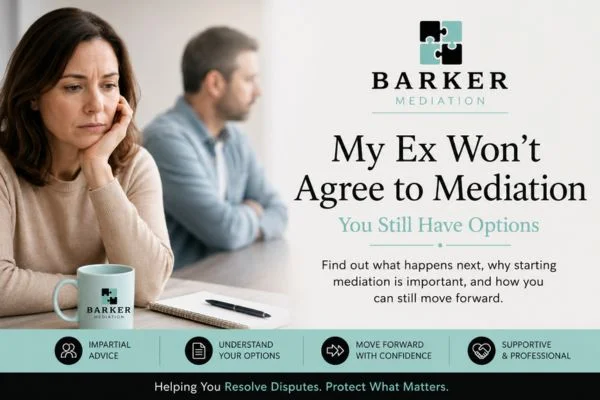My Ex Won't Agree to Mediation Havering